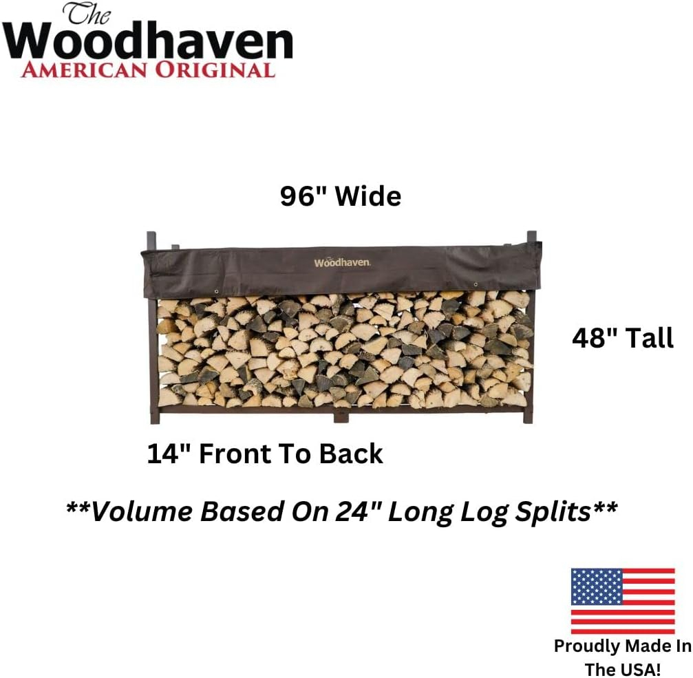 Woodhaven Metal Log Rack