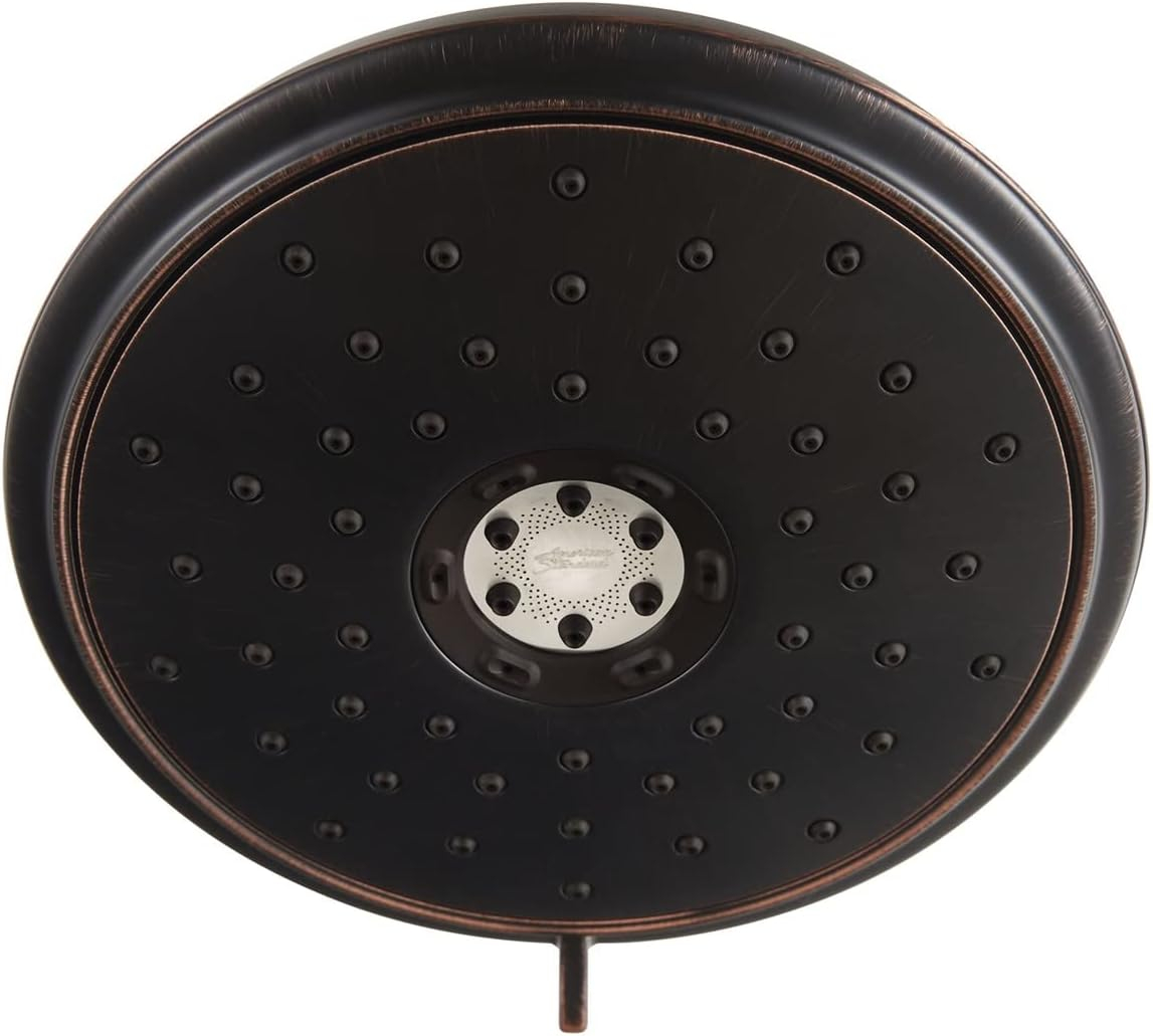 American Standard 9138073.278 Spectra Plus Fixed Traditional Water-Saving Shower Head-1.8 GPM, Legacy Bronze