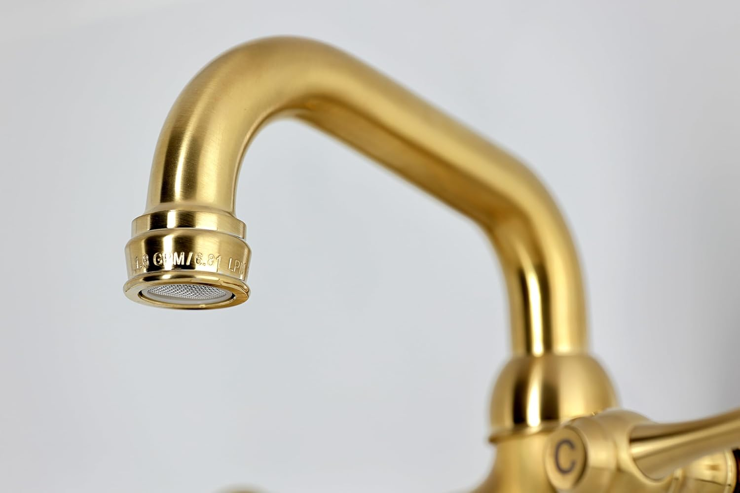 Kingston Brass Kingston Two-Handle 2-Hole Wall Mount Bar Faucet