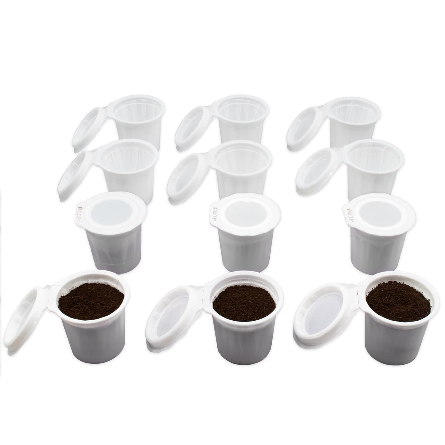 iFillCup Pods – 42 pack Fillable and Reusable Pods for use in Keurig brewers. Zero sediment Gold Medal Champion coffee quality. Universally compatible in single and multi-needle brewers. | Red