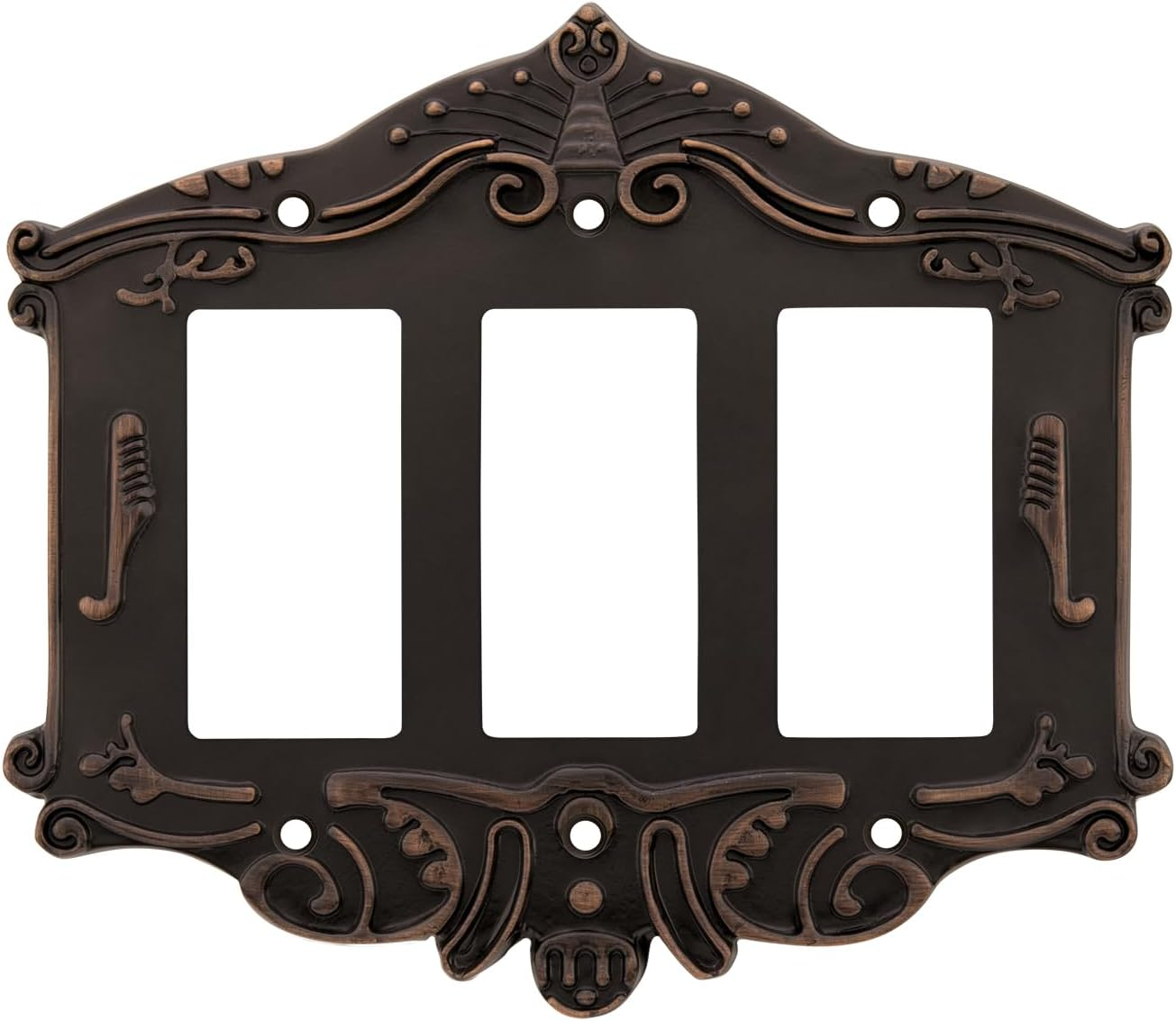 Victorian 3-Gang Rocker Wall Plate