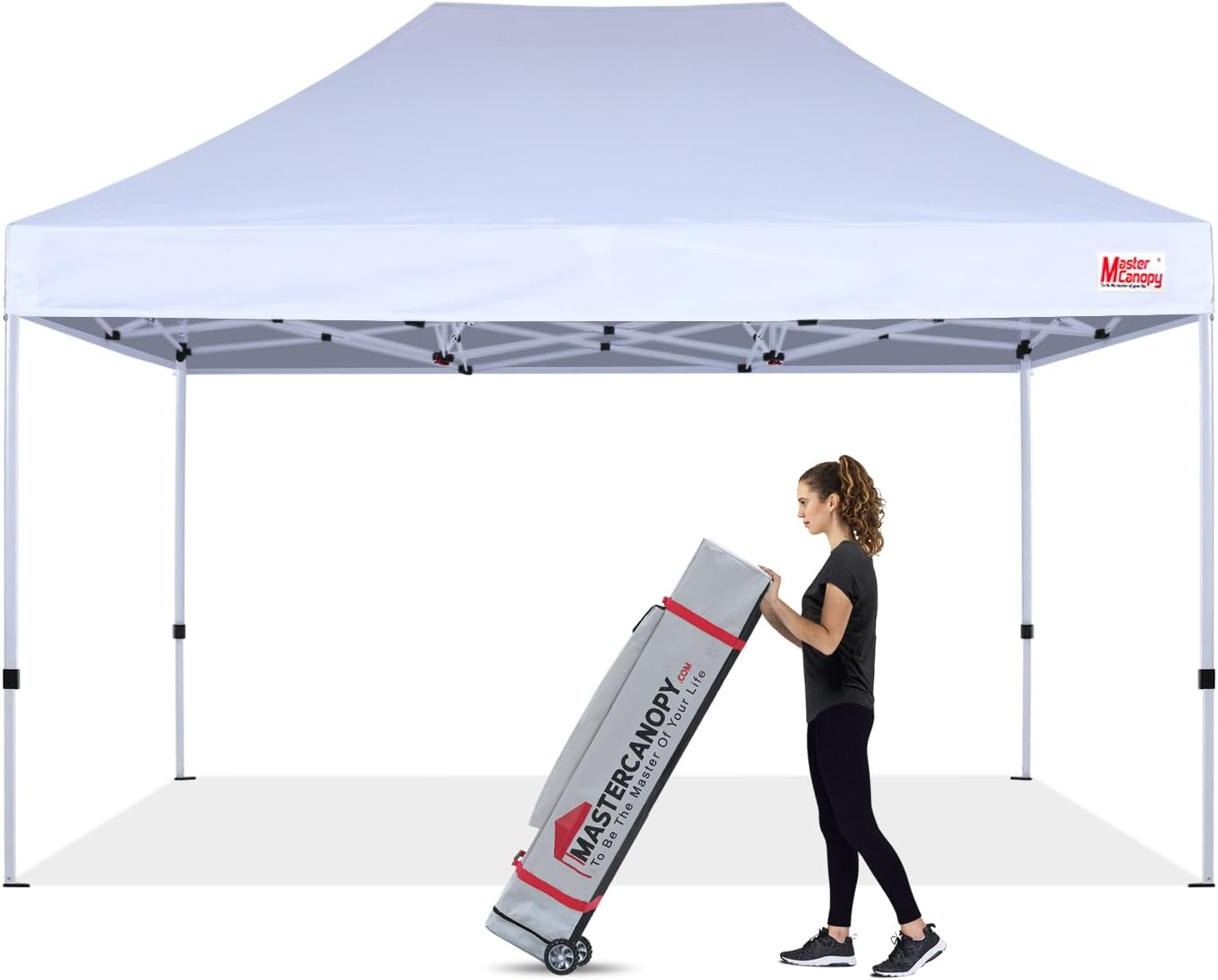 MASTERCANOPY Replacement Pop Up Canopy Top (10x15, White)