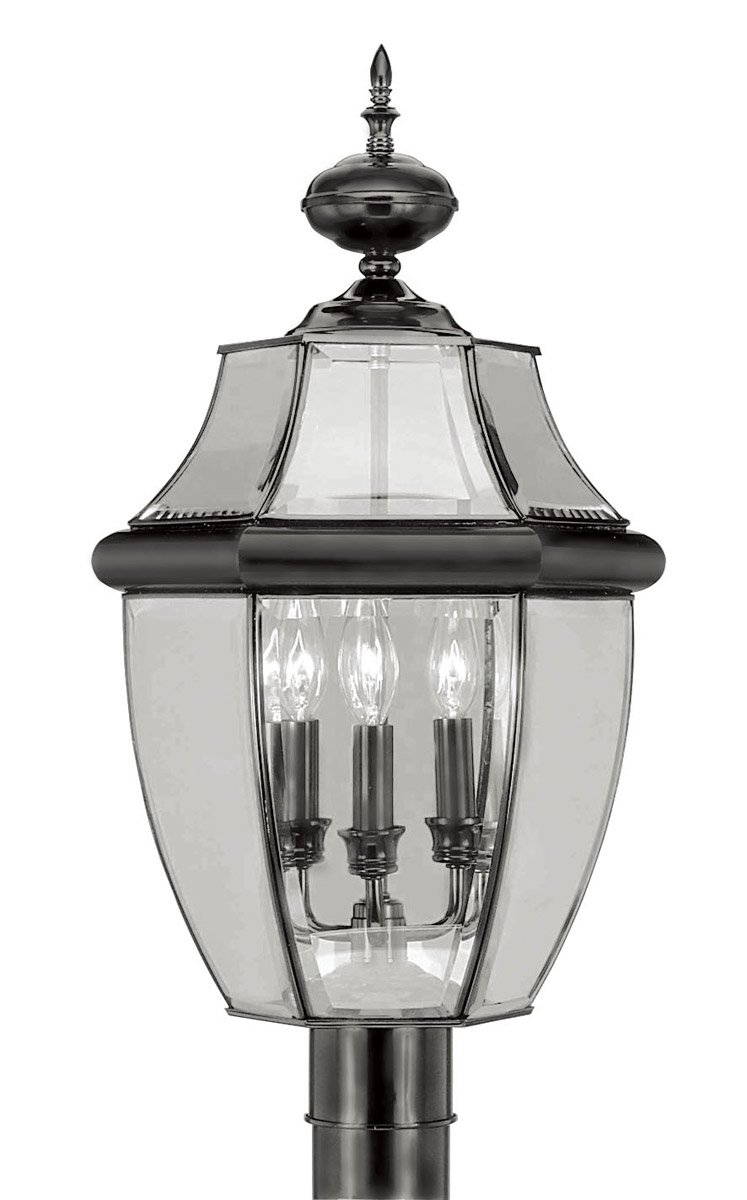 Livex Lighting Monterey 3 - Light Lantern in  Black