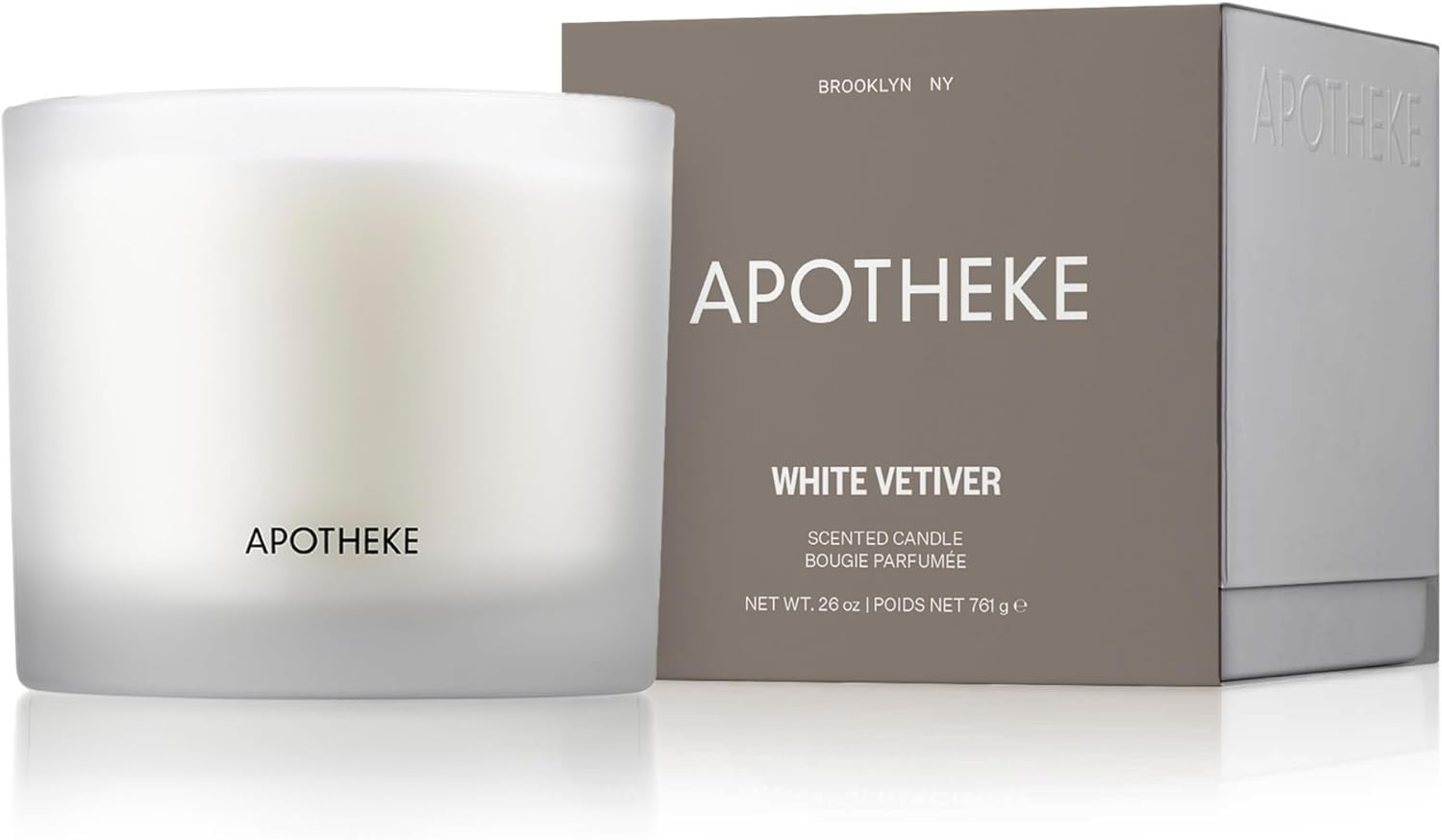White Lavender Soy Wax 3-Wick Candle