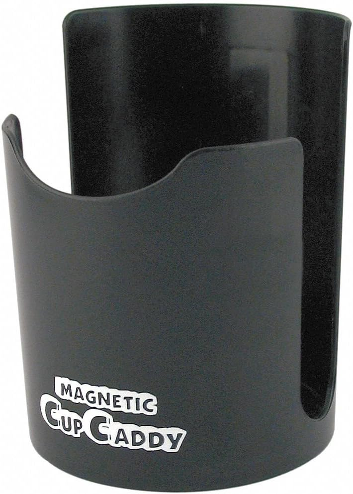The Magnet Source Durable Plastic Vehicle Cup Holders Plastic, Black, 0.43 lbs