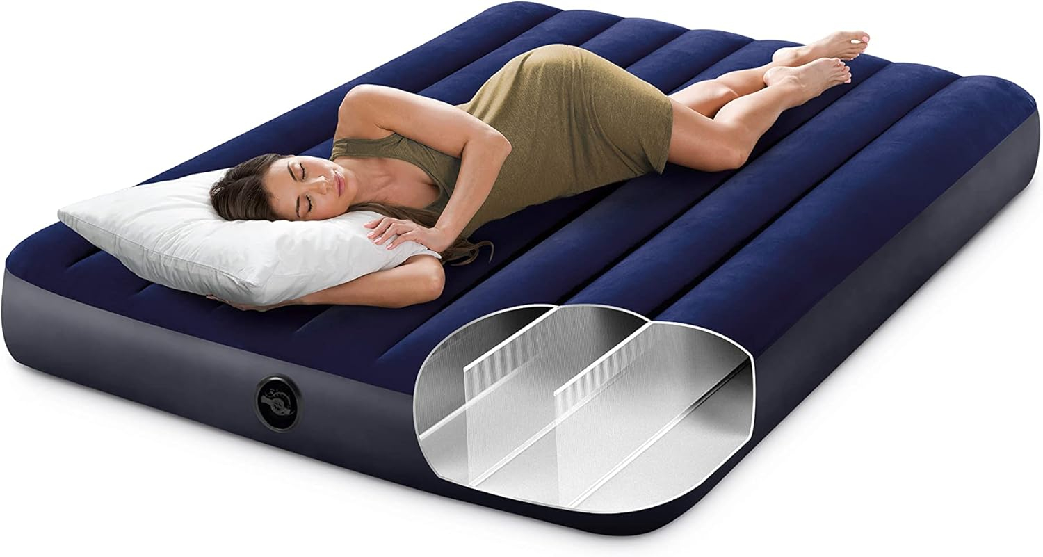 Intex Dura-Beam Standard 10" Comfortable Air Mattress, Full Size