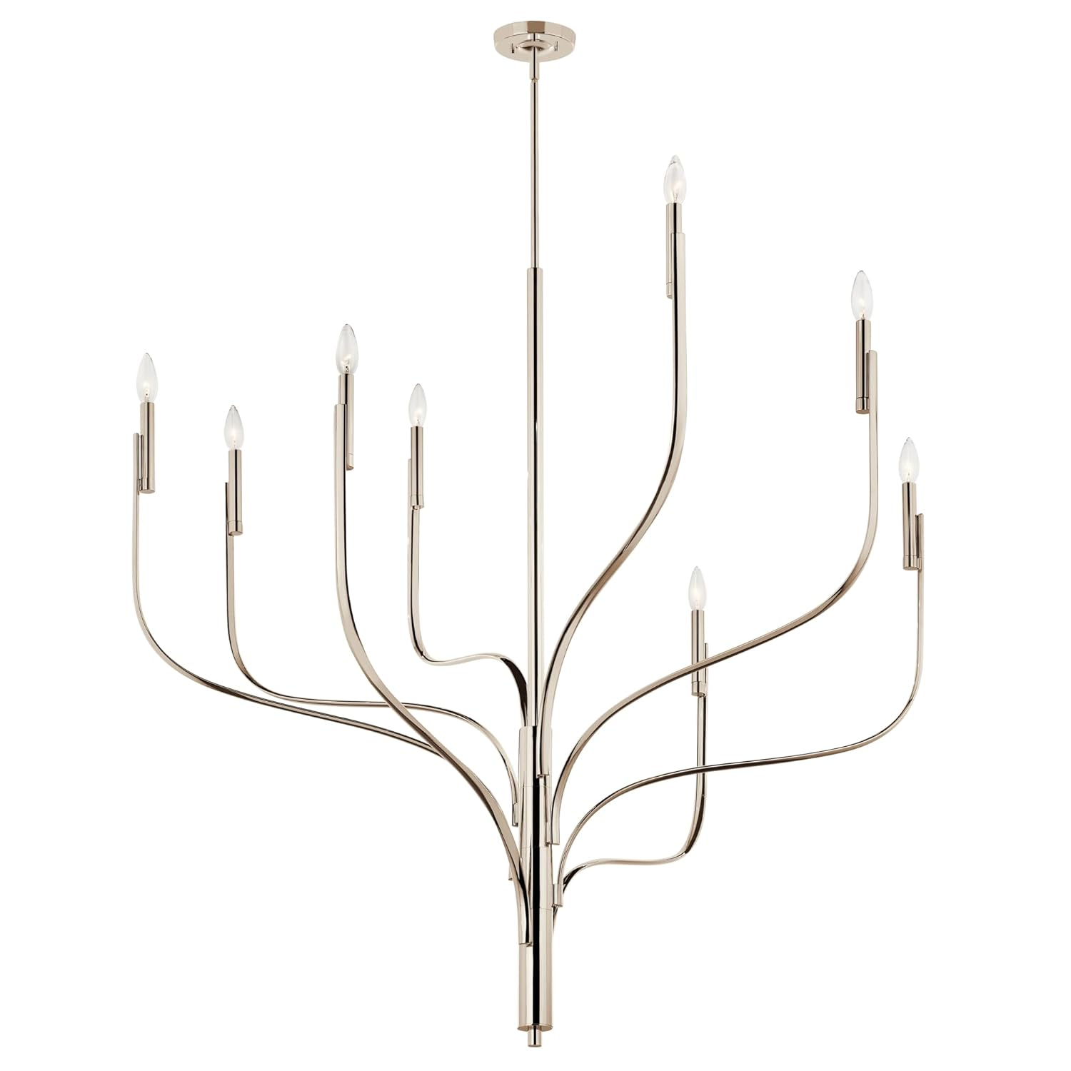 Kichler Lighting - Livadia - 8 Light Chandelier-47.75 Inches Tall and 47.75