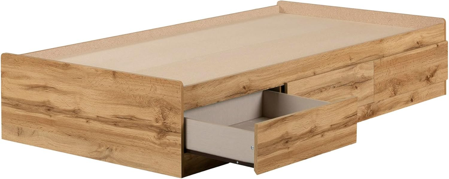 South Shore Tassio, Farmhouse Bed, Twin Brown