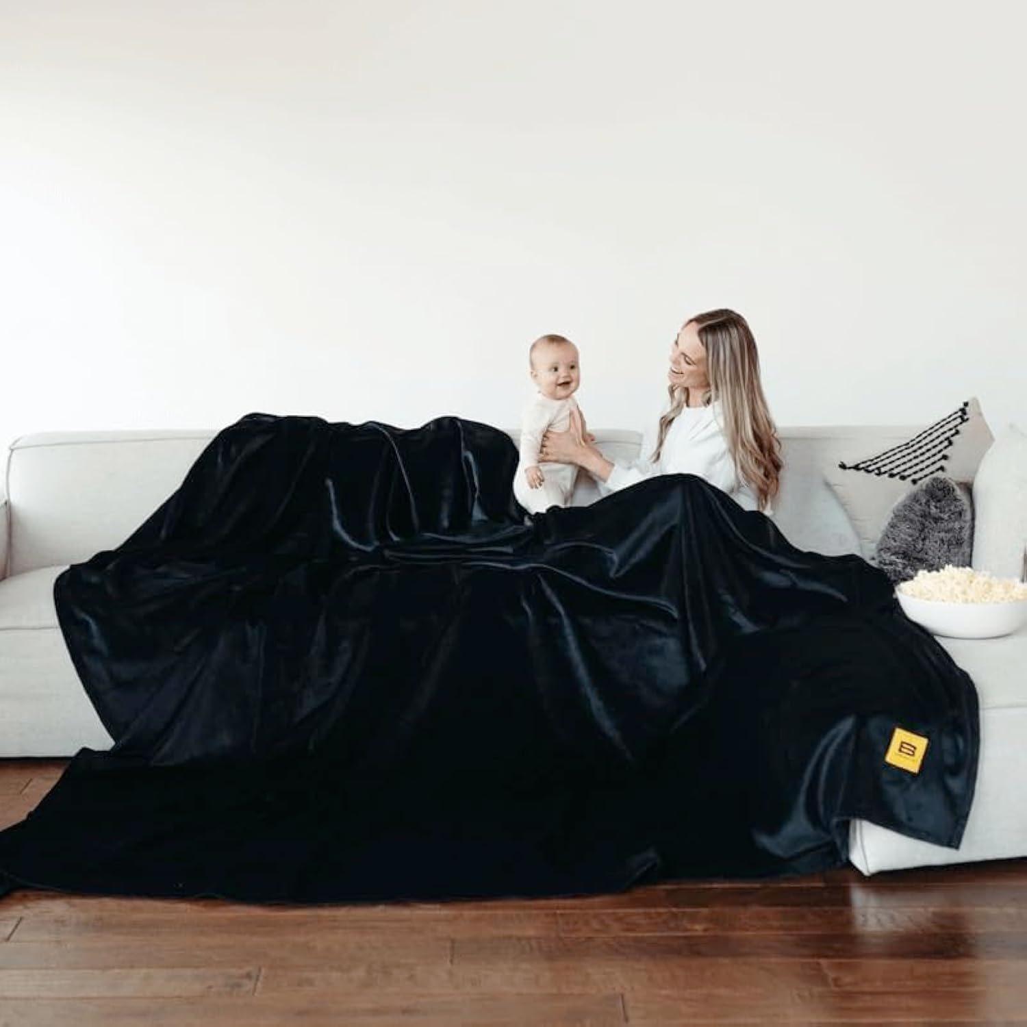 Big Blanket Co Original Stretch Forest | Extra Large Blanket | 100 Square Feet | Soft, Giant Blanket That Fits The Whole Family | The Biggest, Best Blanket of 2025
