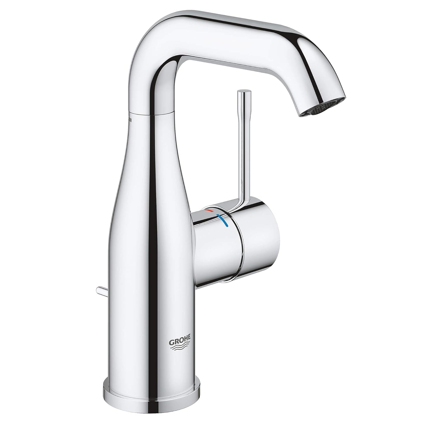 Grohe  Essence M-Size Bathroom Faucet with Swivel Spout StarLight Chrome Polished