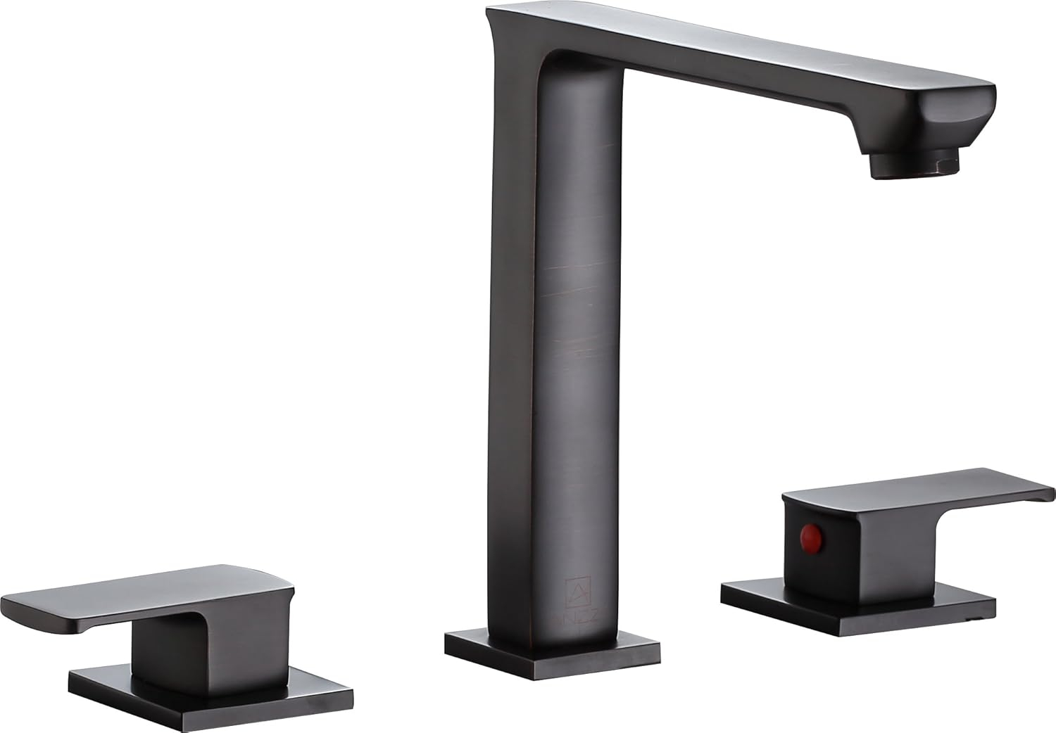 ANZZI 8" Widespread 2-Handle Bathroom Faucet - Oil Rubbed Bronze - Alpine Series (L-AZ189ORB)