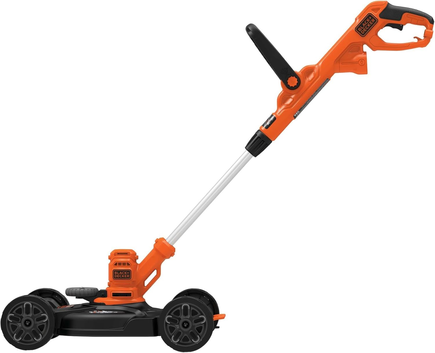 BLACK+DECKER Electric Lawn Mower, String Trimmer, Edger, 3-In-1, Corded, (BESTA512CM)