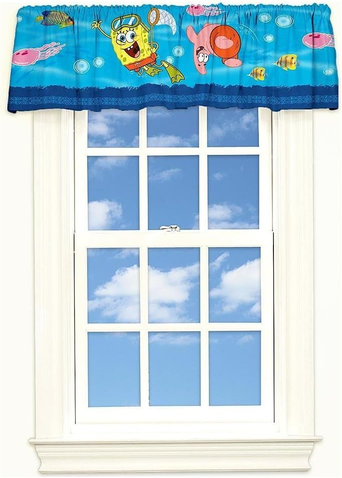 Spongebob Squarepants Window Valance