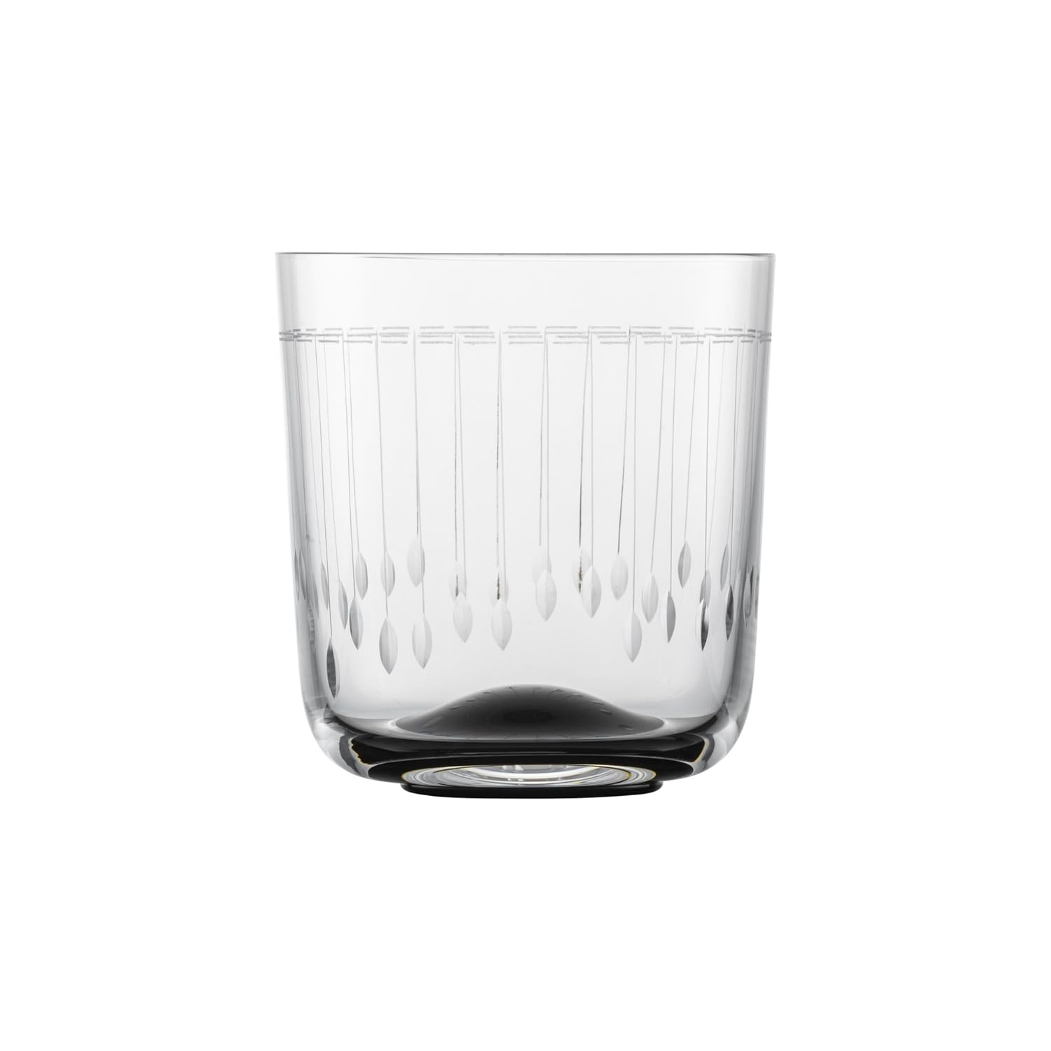 Zwiesel Glas Handmade Glamorous Crystal Glass, 11 Ounce Whiskey (Set of 2), Clear