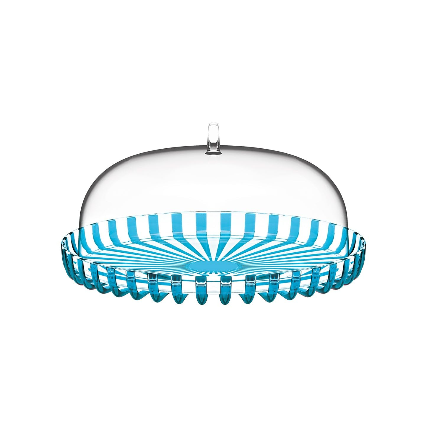Guzzini Dolcevita Cake Serving Stand - Turquoise, Turquoise