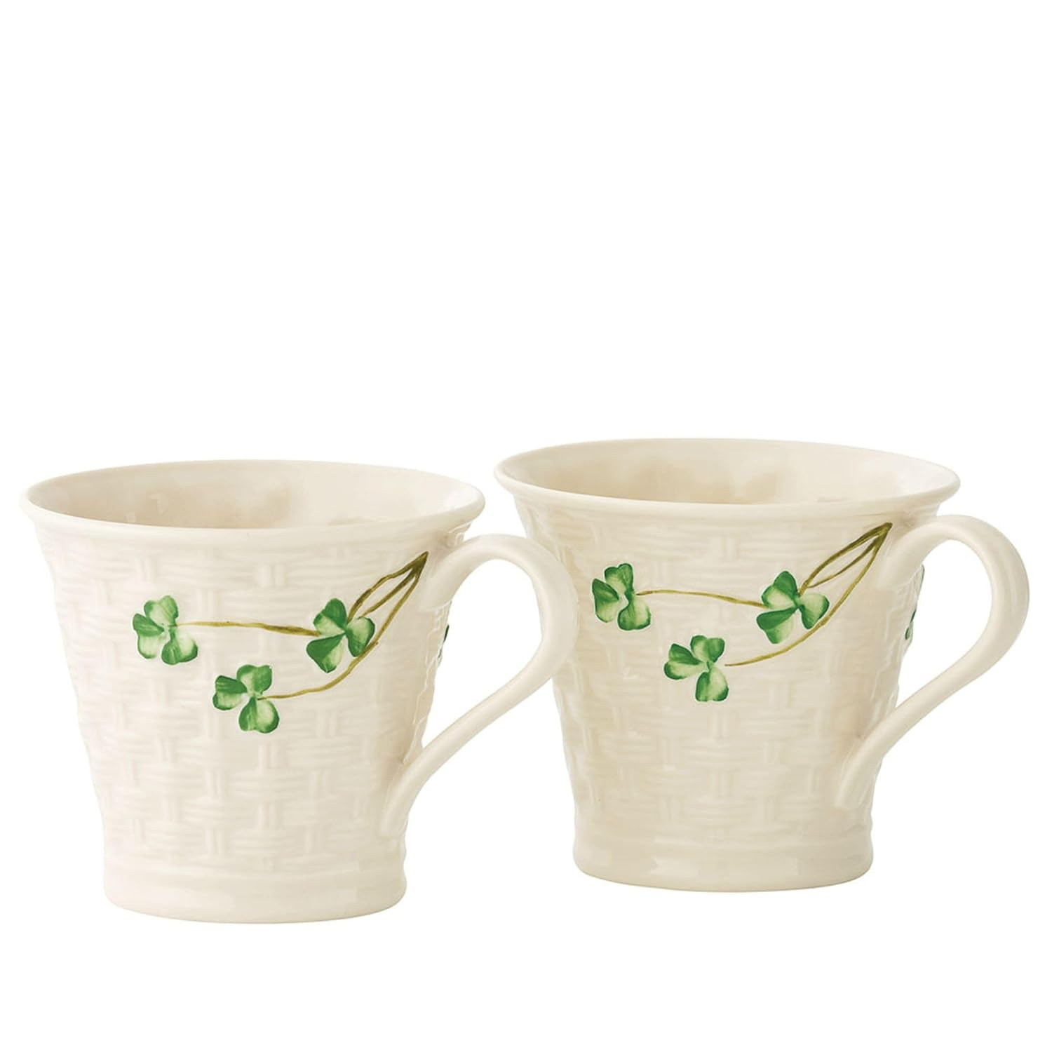 Belleek Group Shamrock Mug