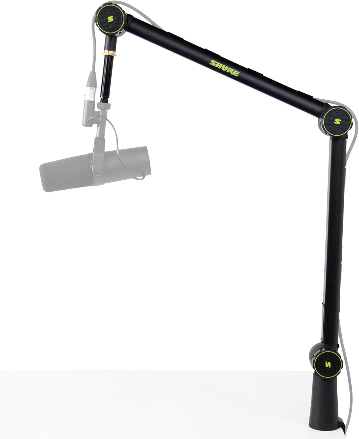 Shure Deluxe Articulating Desktop Mic Boom Stand with 360-Degree Rotation
