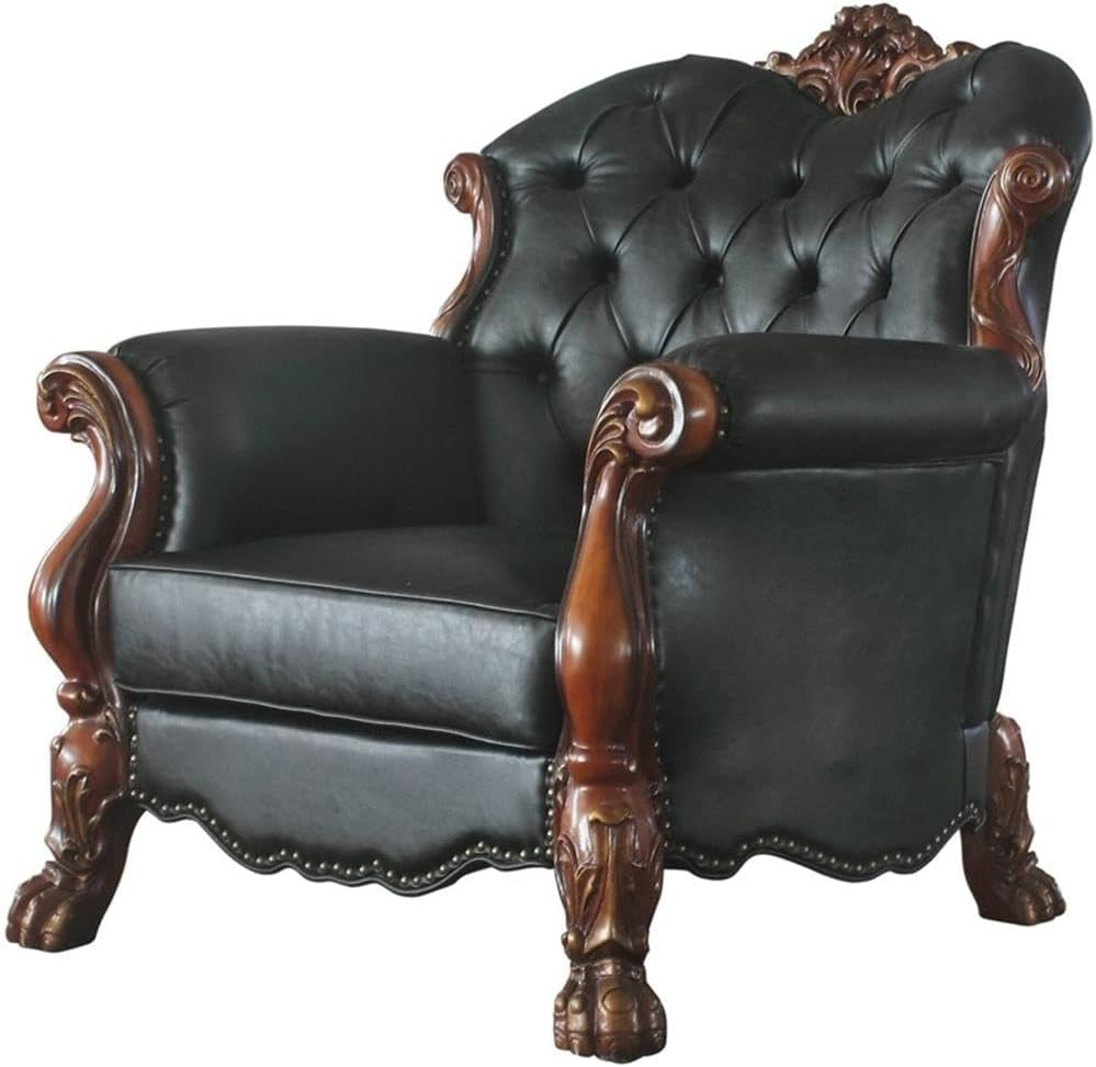 Dresden Faux Leather Armchair