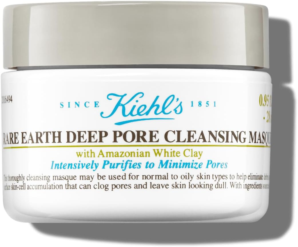 Kiehls Rare Earth Deep Pore Cleansing Amazonian White Clay Mask 0.95oz (28ml)