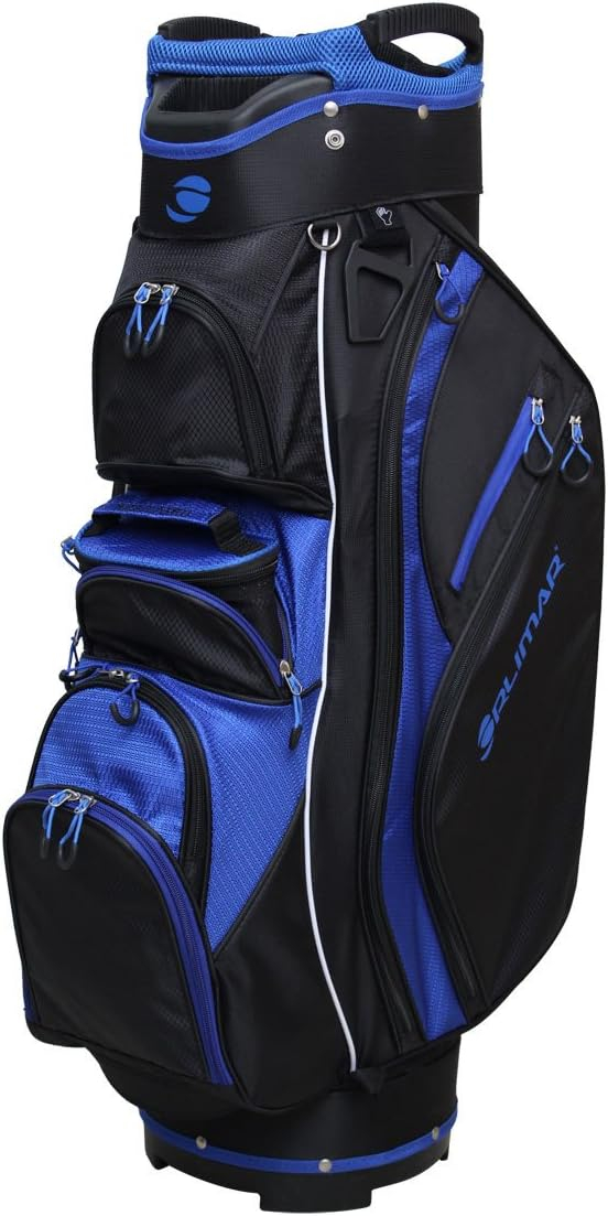 Orlimar Golf CRX Cooler Cart Bag 15-Way Top - Black / Red / Charcoal