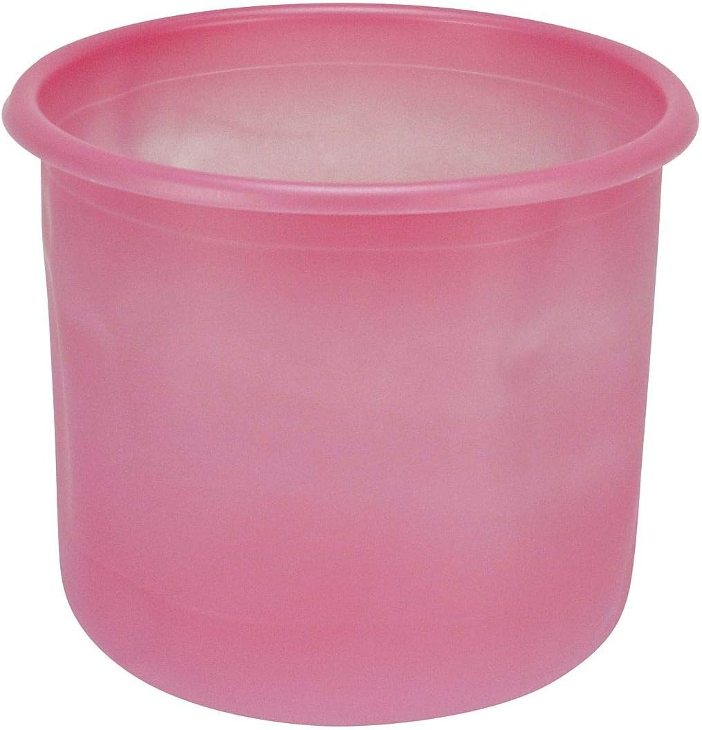 Pink 2 Quart Plastic Cup Liner for Easy Clean-Up