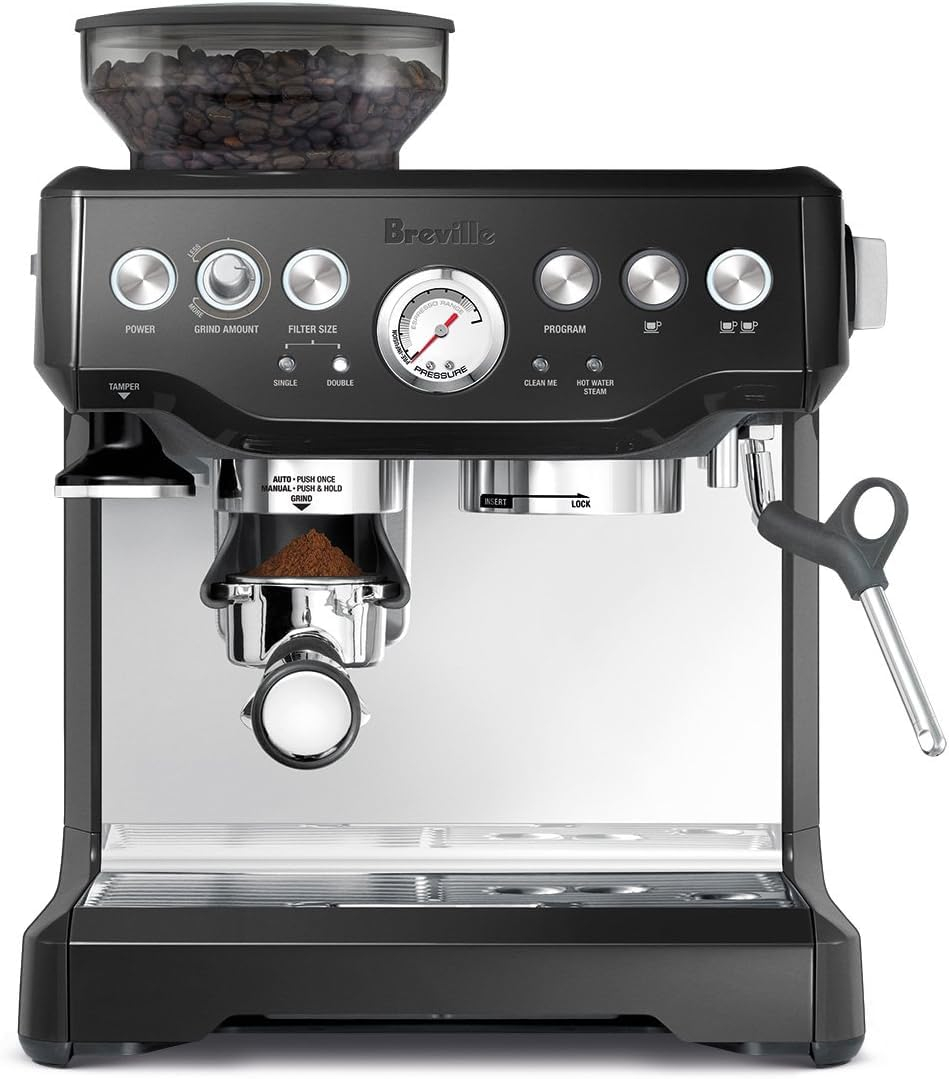 Breville BES870BSXL The Barista Express Coffee Machine (Black Sesame)