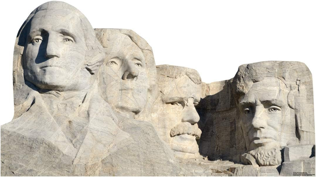 Advanced Graphics 1929 42 x 76 in. Mount Rushmore National Monument Cardboard Standup