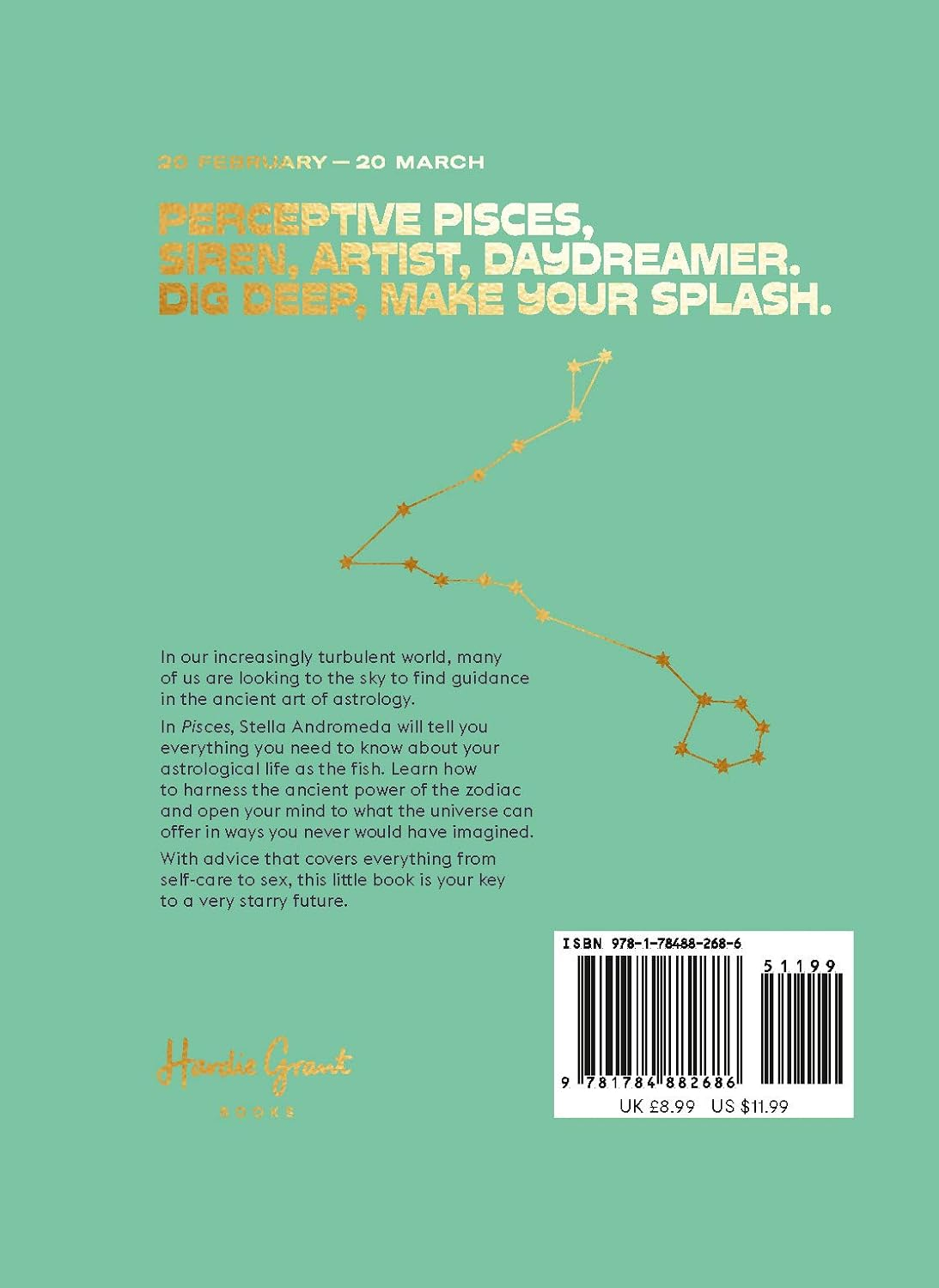 Pisces - (Hg Seeing Stars) by  Stella Andromeda (Hardcover)