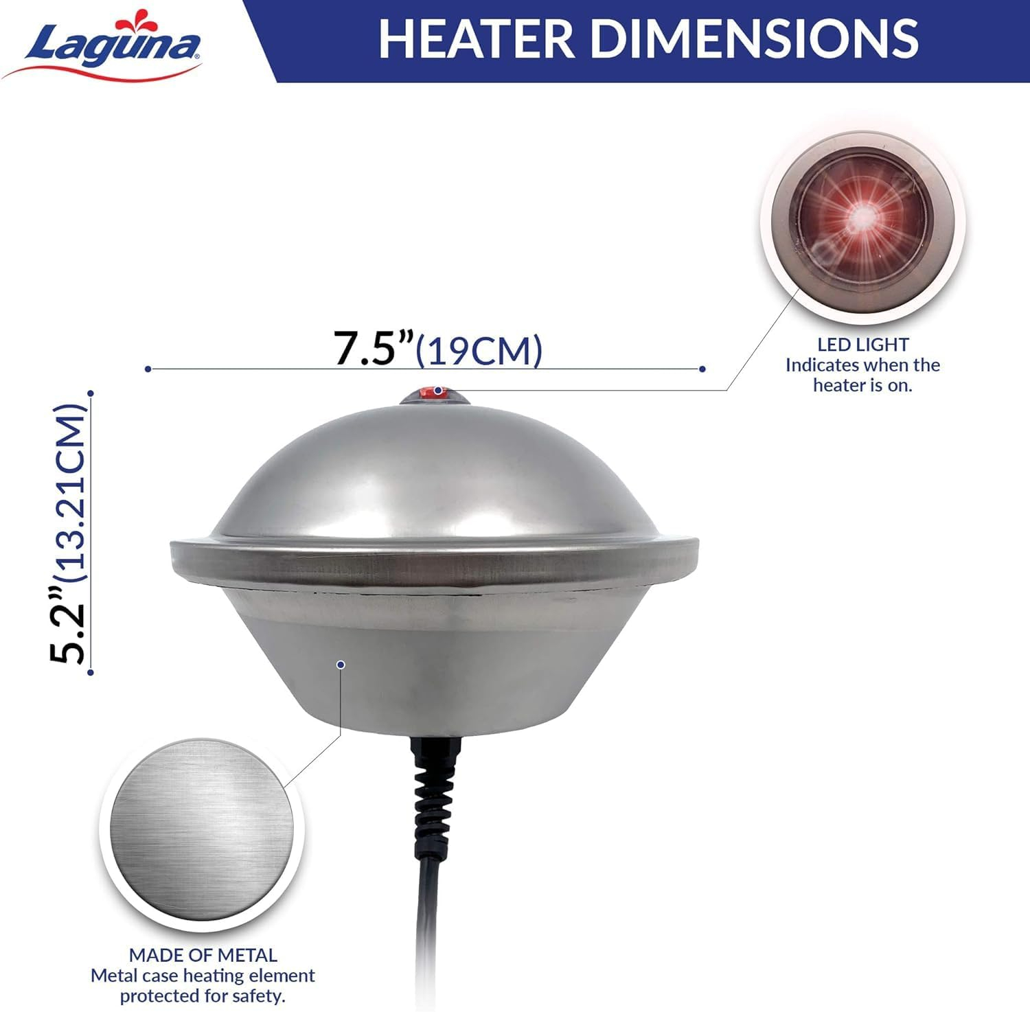 Laguna Pond Heater 500W