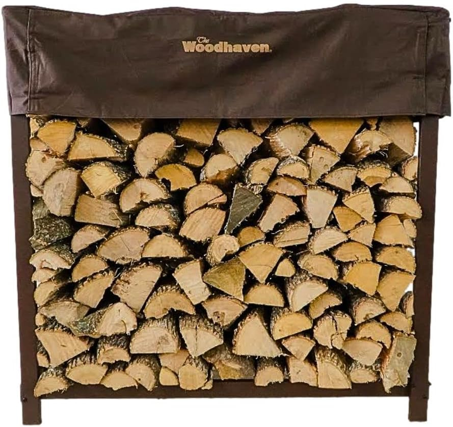 Woodhaven Metal Log Rack