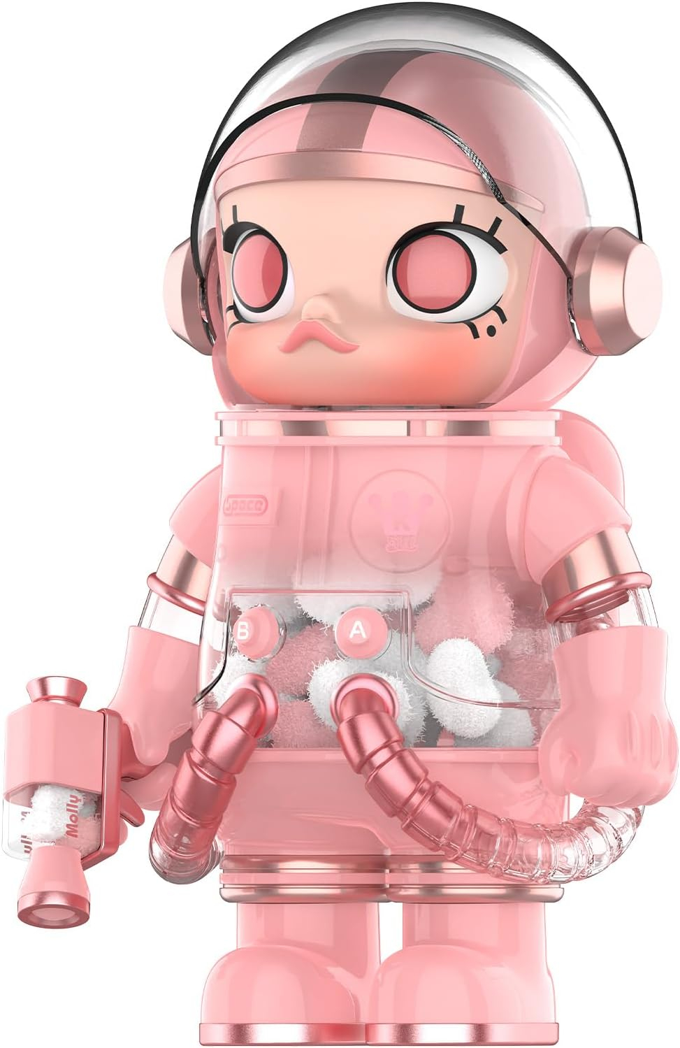 POP MART MEGA Space Molly 400% Smitten Love,11.61 Inch Height, Toys for Modern Home Décor, Collectible Art Toy