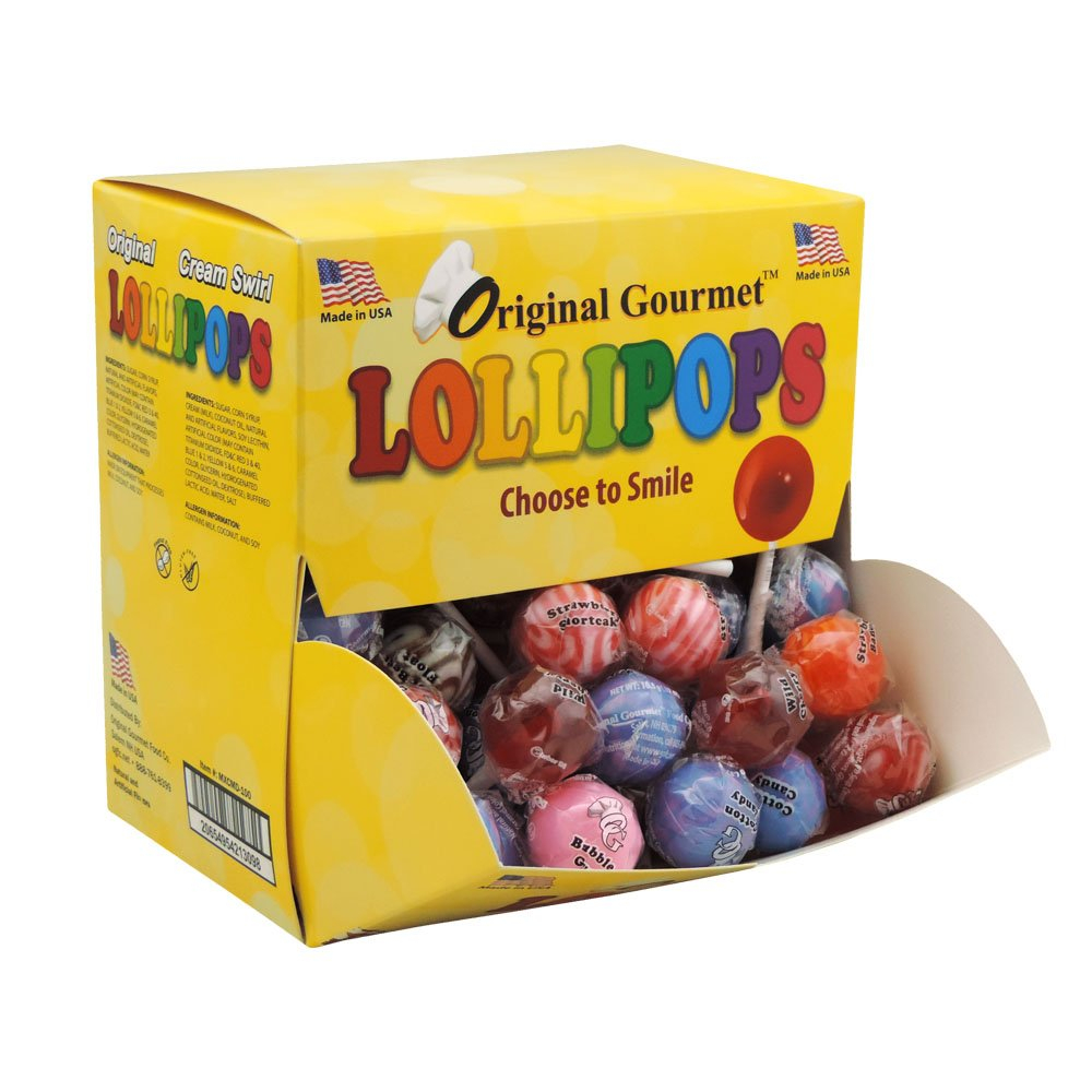 Original Gourmet Lollipops Suckers & Lollipop MXCMD-100