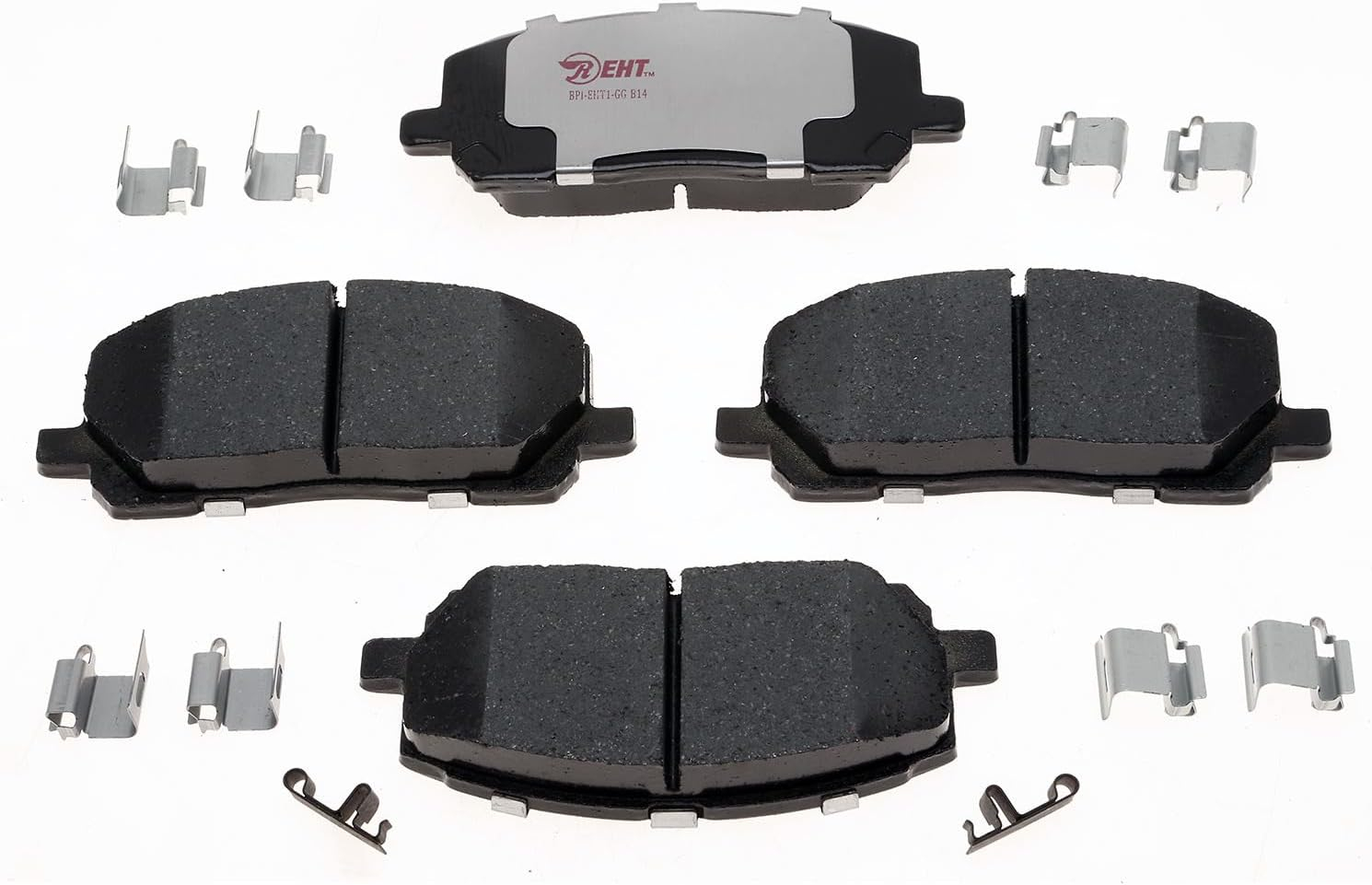RM Brakes EHT884H Brake Pad Set Fits select: 2001-2005 TOYOTA HIGHLANDER, 2006 TOYOTA HIGHLANDER LIMITED
