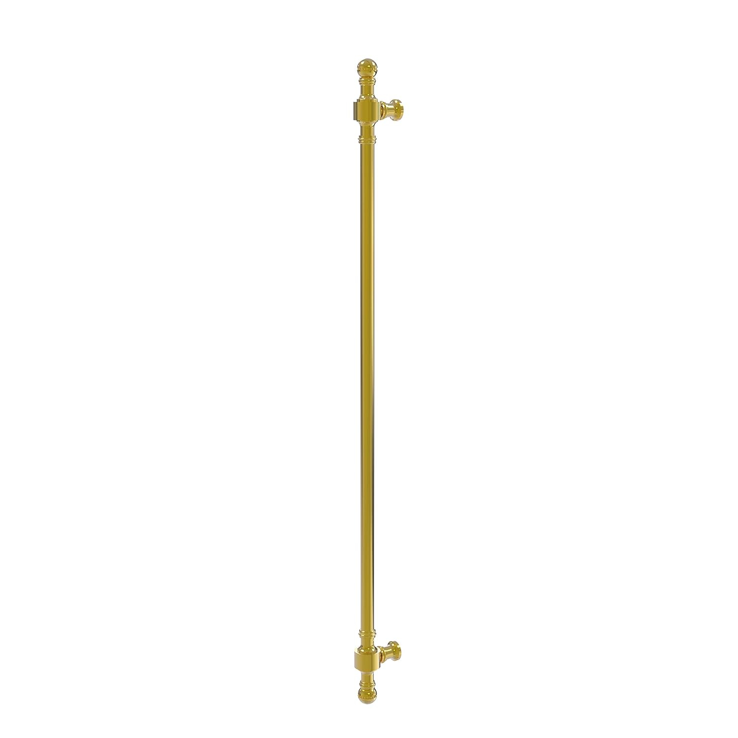 Polished Brass 18-Inch Beaded Refrigerator Pull