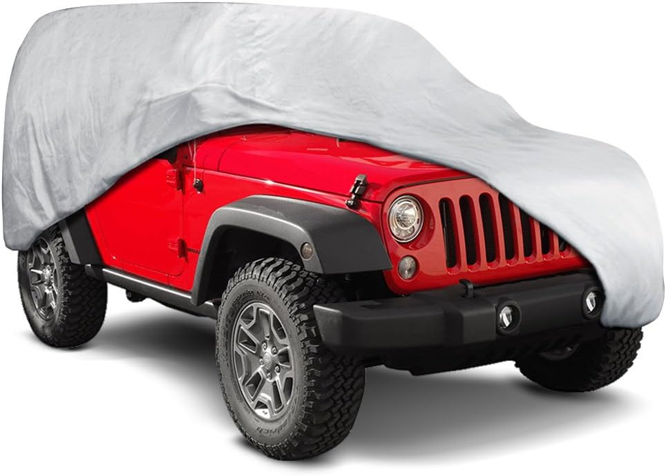 Motor Trend All Season WeatherWear 1-Poly Layer Snow Proof, Water Resistant Size L, Fits up to 185"