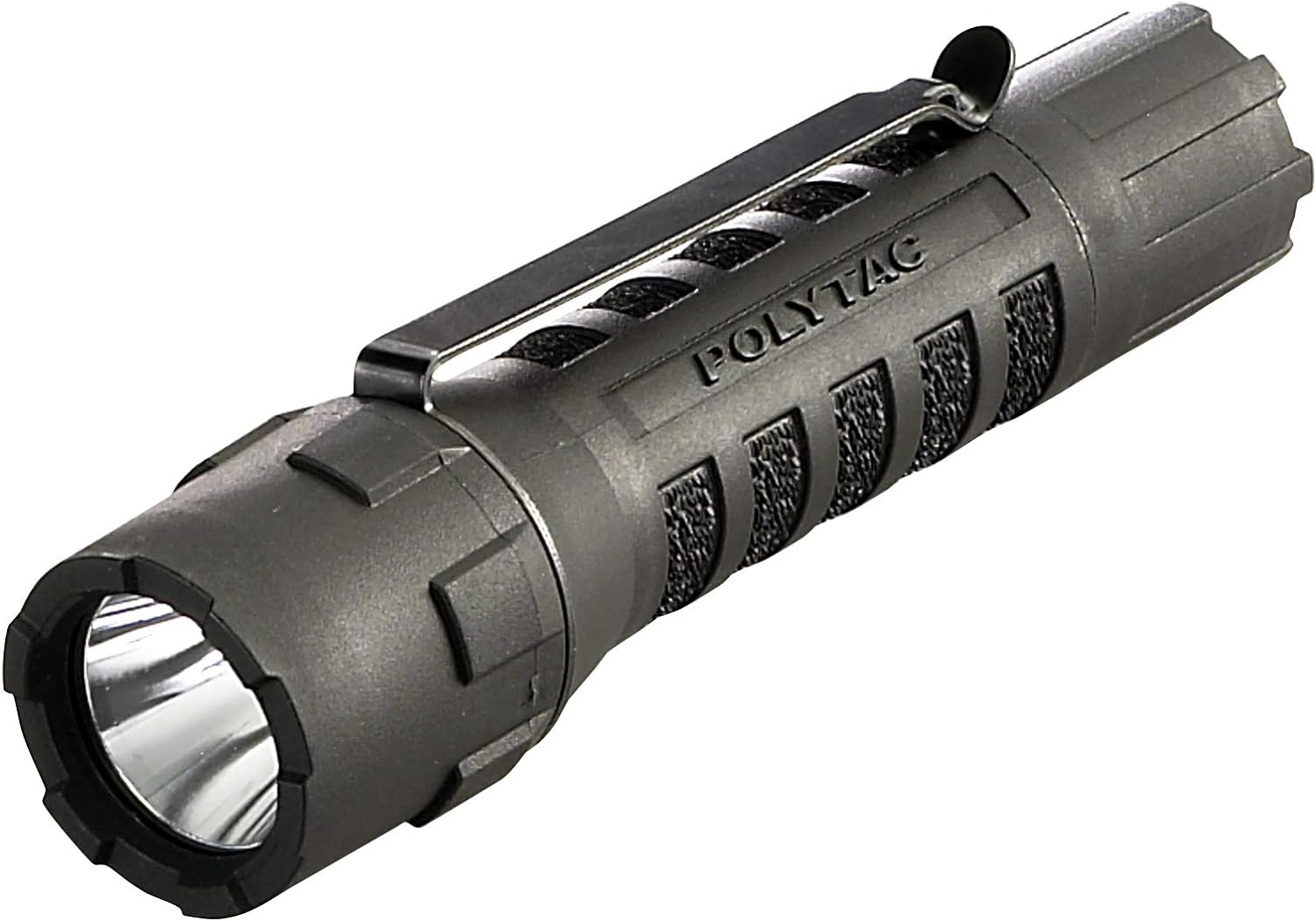 Streamlight 88850 PolyTac 600 Lumens LED Flashlight with CR123A Lithium Batteries, Blister Packaging, Black