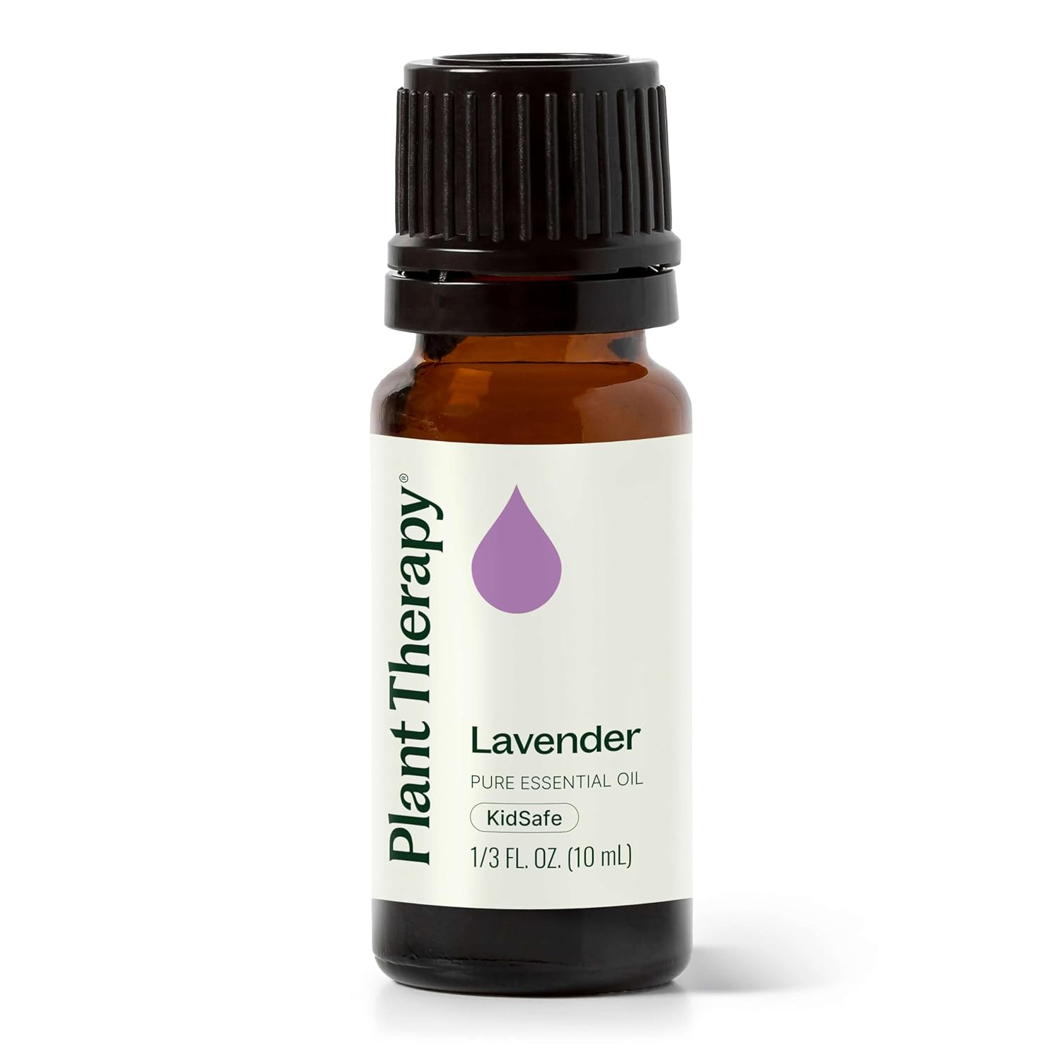 Plant Therapy Lavender Essential Oil 100% Pure, Undiluted, Therapeutic Grade, Aromatherapy Diffuser for Relaxation and Body Care, Healthy Skin and Hair, 10 mL