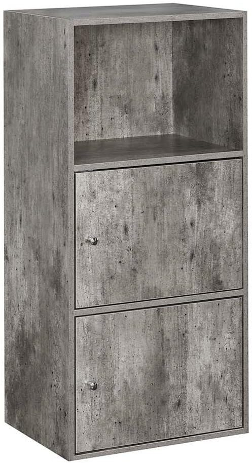 Convenience Concepts Xtra Storage 2 Door Cabinet with Shelf, Faux Birch