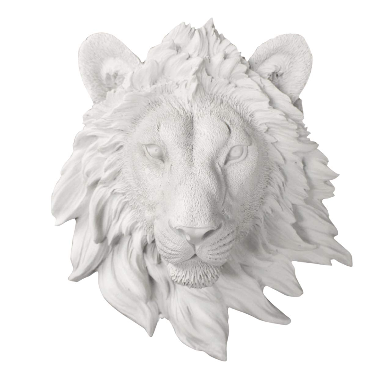 WallCharmers Wall Charmers Mini Lion Head White