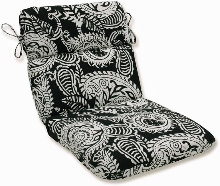 Pillow Perfect  Outdoor/ Indoor Addie Night Rounded Corners Chair Cushion