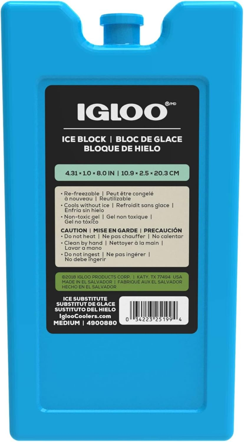 Igloo 25199 Maxcold Ice Block, Medium - Quantity 12