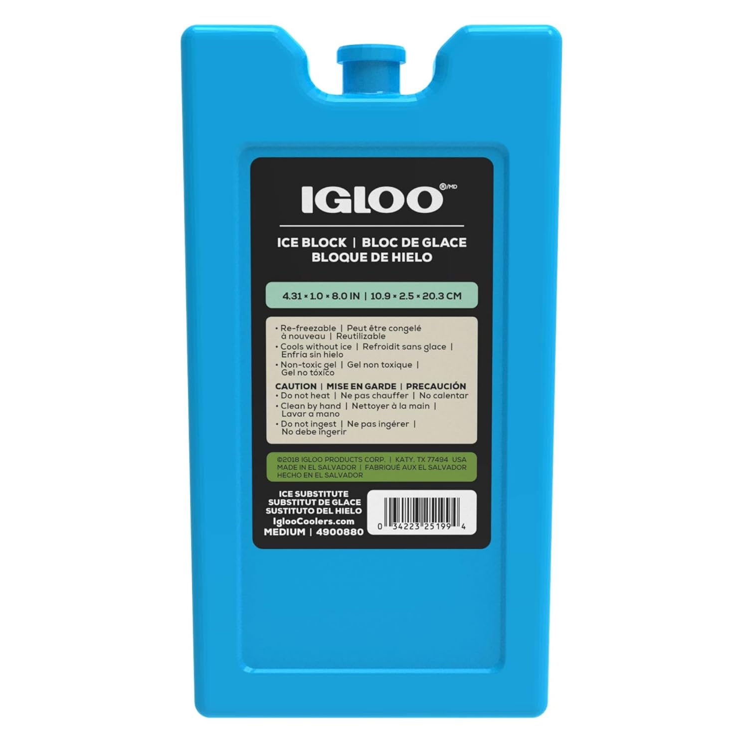 Igloo 25199 Maxcold Ice Block, Medium - Quantity 12