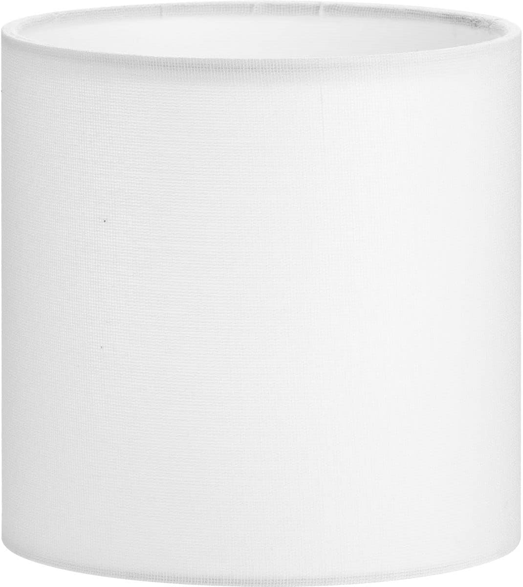 Elara Collection White Linen Accessory Drum Shade