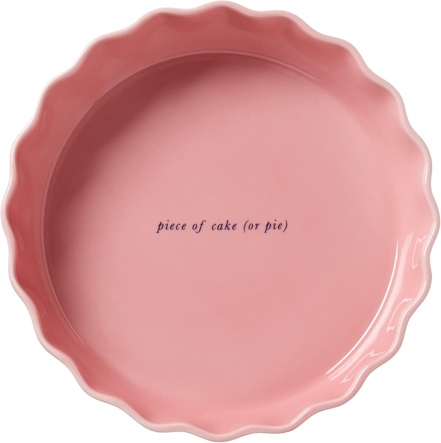 Kate Spade New York Make It Pop Stoneware Pie Pan