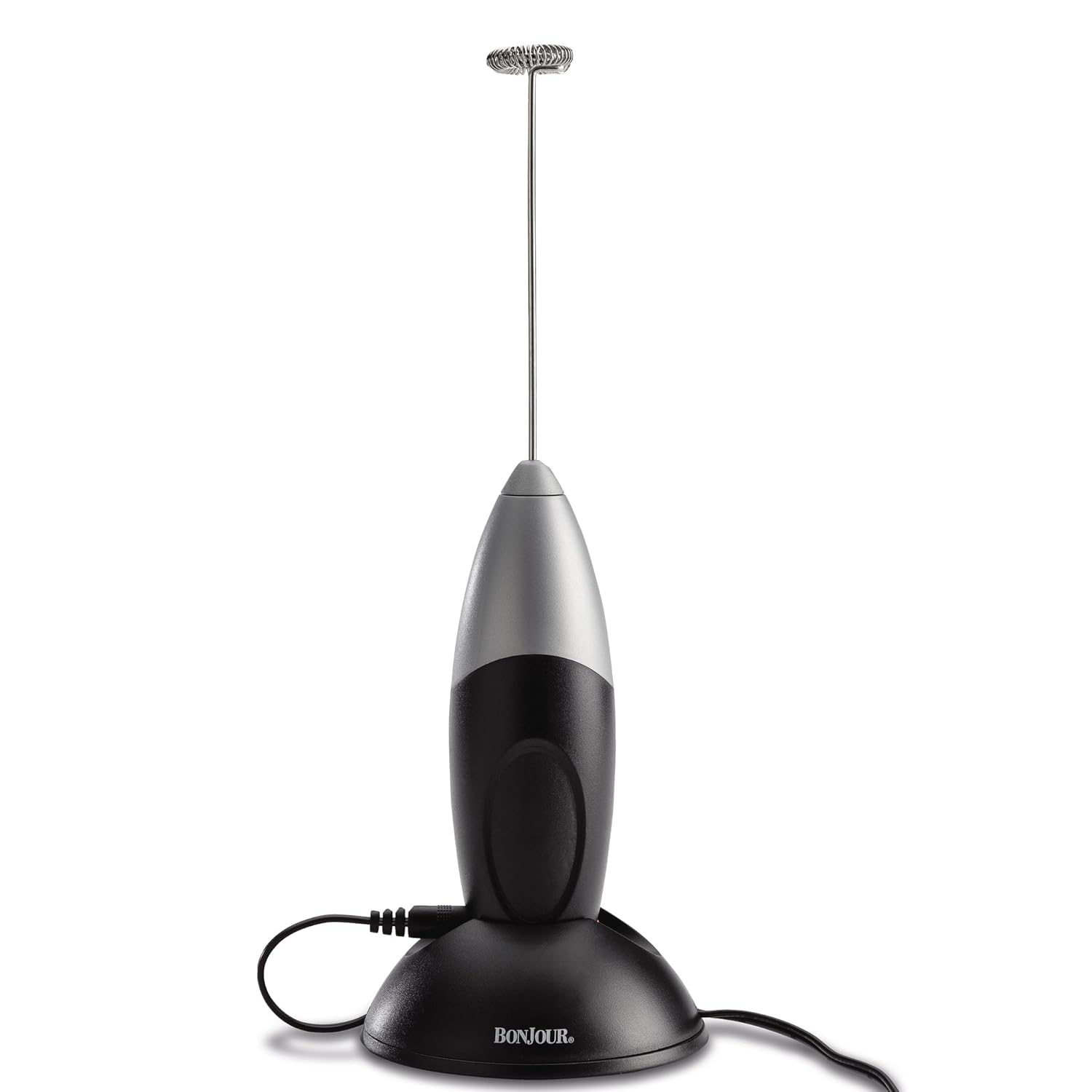 BonJour BonJour Rechargeable Hand-Held Beverage Manual Milk Frother