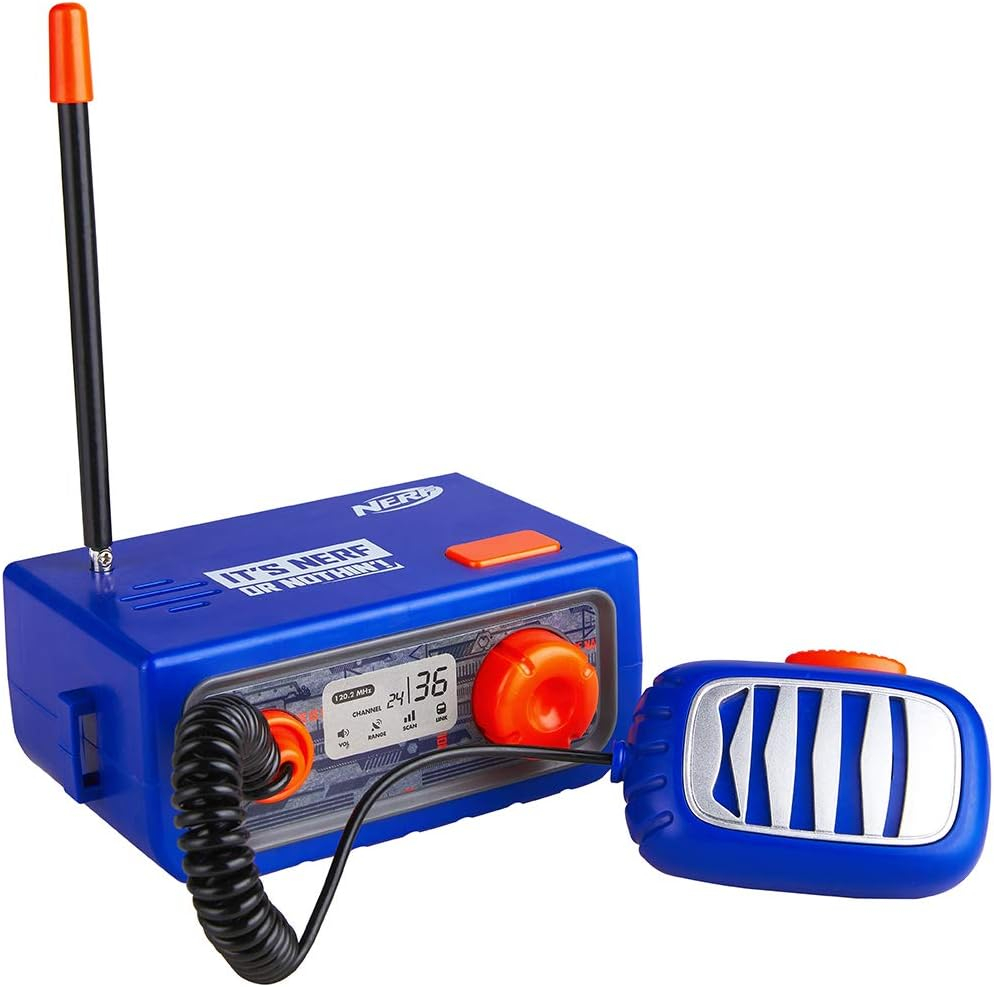 Nerf 3-Way Walkie Talkie Base Station Kit