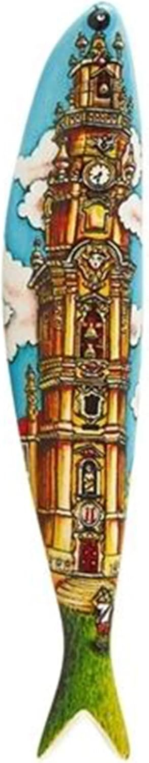 Decorative Ceramic Sardines by Bordallo Pinheiro Made in Portugal - Clerigos