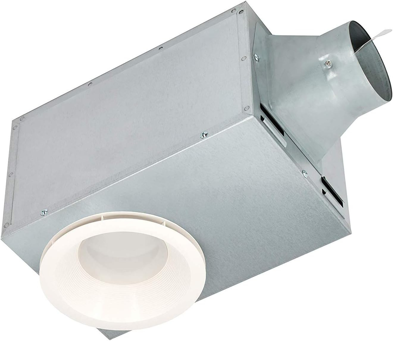 Delta Breez BreezRecessed 80 CFM Exhaust Bath Fan/LED Light and Night-light