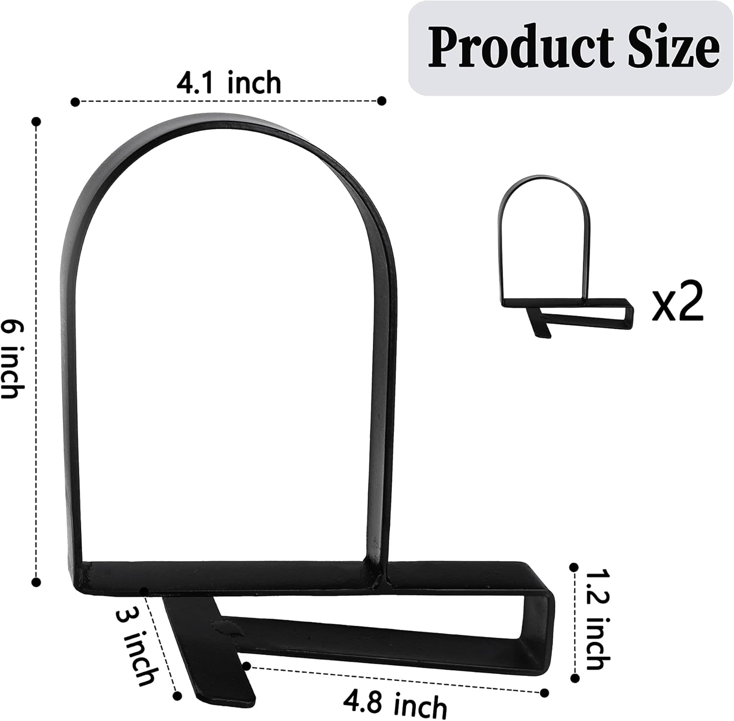Clamped Bookends for Shelves: Heavy-Duty Book Ends Book Shelf Holders - Non-Skid Bookends Stoppers Supports for Office Study Room