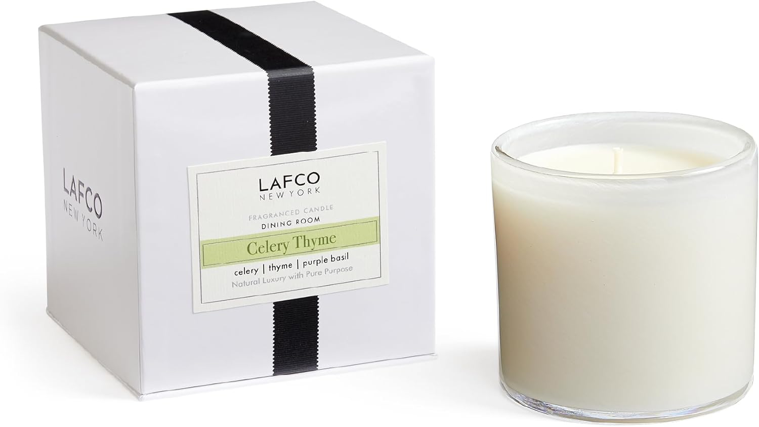 Celery Thyme Scented Jar Candle